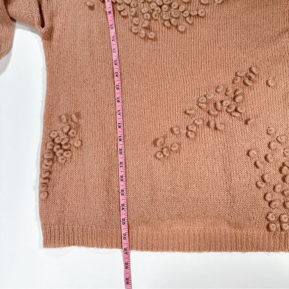 Sundance XL 3D Pom Pom Bobbles Winsome Ways Pullover Wool Mohair Blend Sweater - Picture 10 of 10